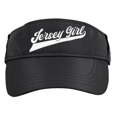 Jersey Proud New Jersey Woman New Jersey Adult Drive Performance Visor