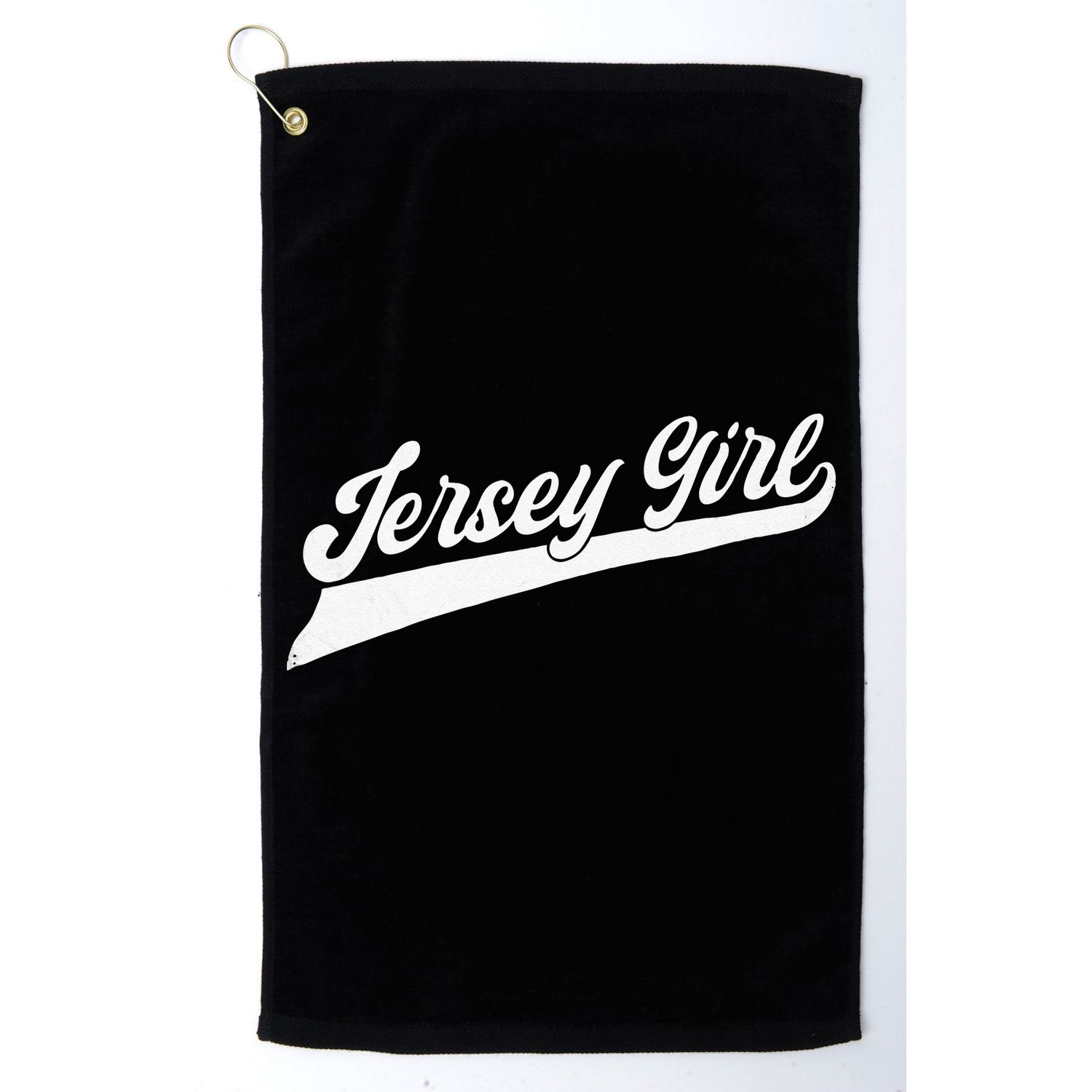 Jersey Proud New Jersey Woman New Jersey Golf Towel
