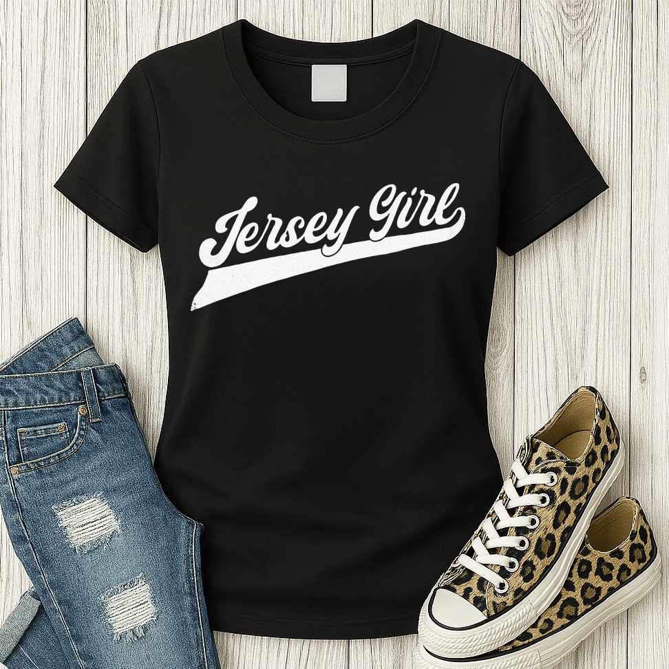 Jersey Proud New Jersey Woman New Jersey Womens T-Shirt