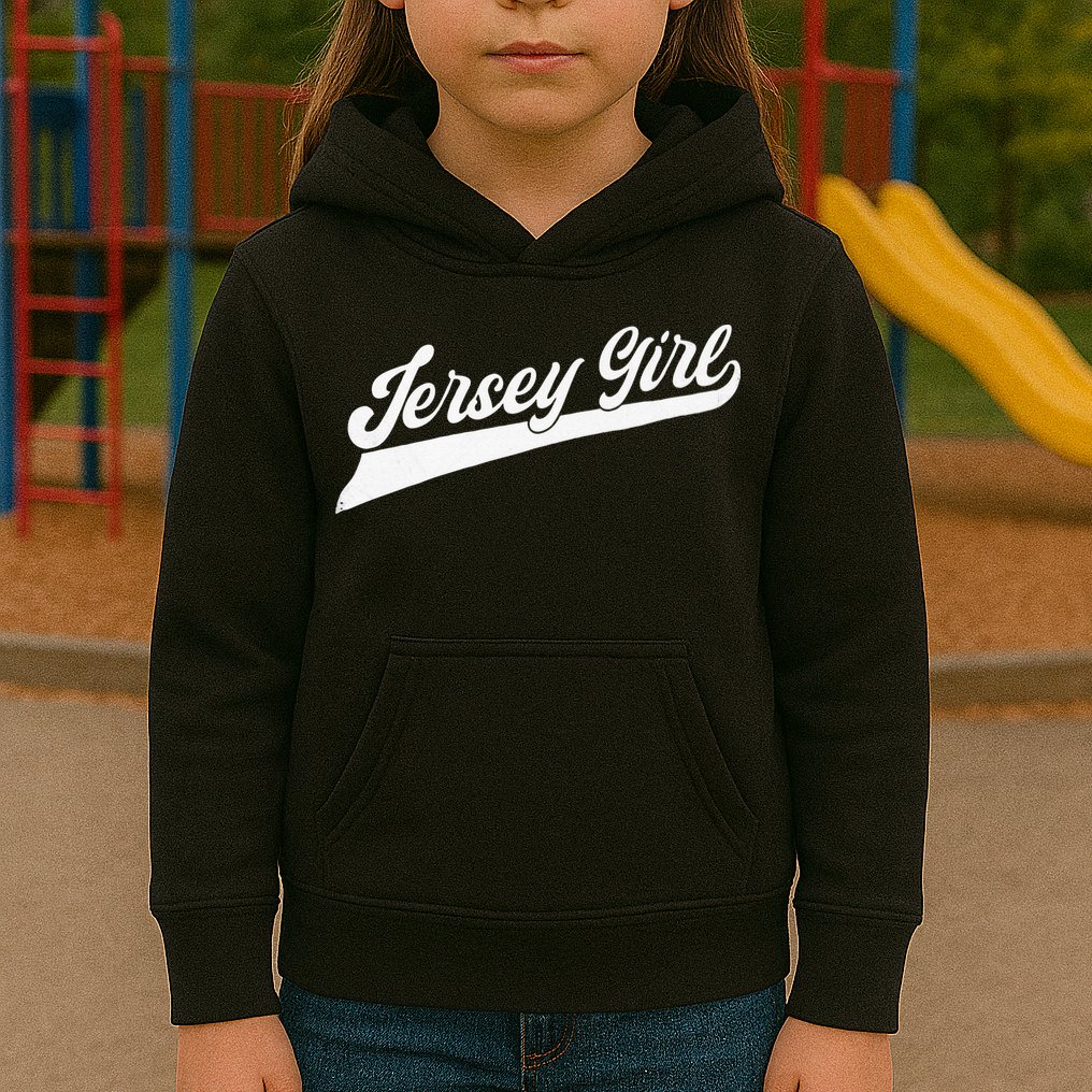 Jersey Proud New Jersey Woman New Jersey Kids Hoodie
