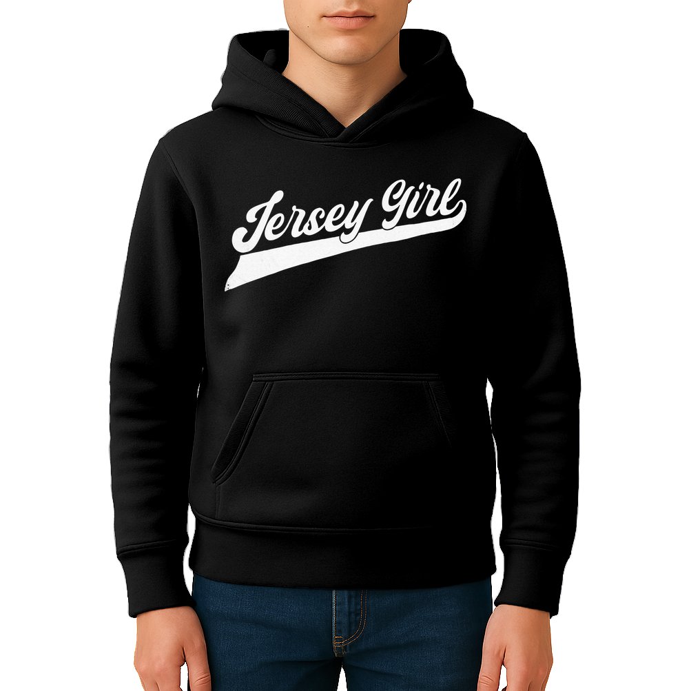 Jersey Proud New Jersey Woman New Jersey Kids Hoodie