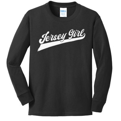 Jersey Proud New Jersey Woman New Jersey Kids Long Sleeve Shirt