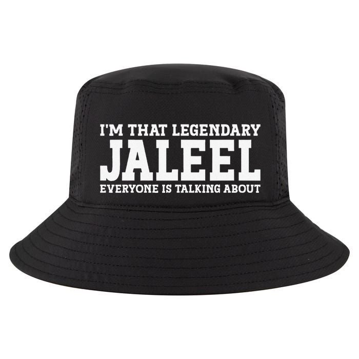Jaleel Personal Name First Name Funny Jaleel Cool Comfort Performance Bucket Hat