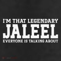 Jaleel Personal Name First Name Funny Jaleel Cool Comfort Performance Bucket Hat