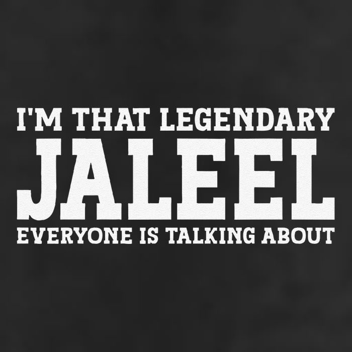 Jaleel Personal Name First Name Funny Jaleel Cool Comfort Performance Bucket Hat