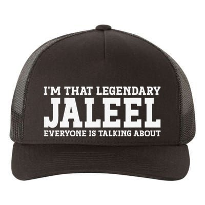 Jaleel Personal Name First Name Funny Jaleel Yupoong Adult 5-Panel Trucker Hat