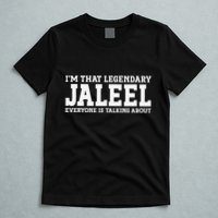 Jaleel Personal Name First Name Funny Jaleel T-Shirt