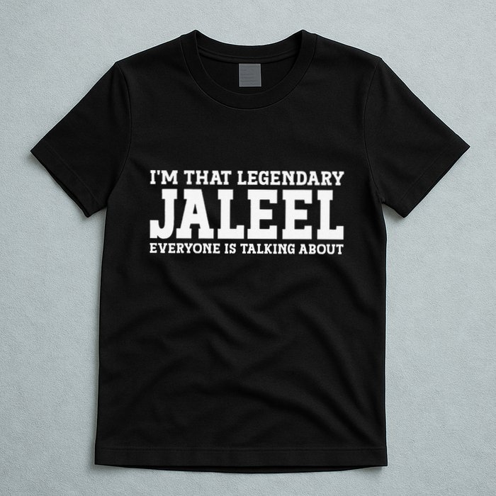 Jaleel Personal Name First Name Funny Jaleel T-Shirt