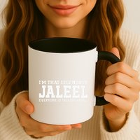 Jaleel Personal Name First Name Funny Jaleel Mug