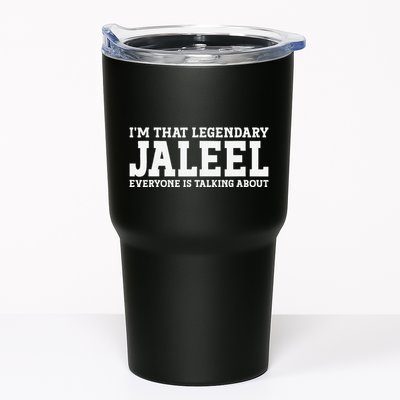 Jaleel Personal Name First Name Funny Jaleel Tumbler