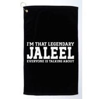 Jaleel Personal Name First Name Funny Jaleel Golf Towel