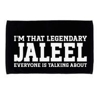 Jaleel Personal Name First Name Funny Jaleel Microfiber Hand Towel