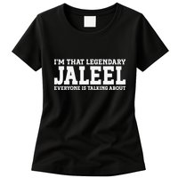 Jaleel Personal Name First Name Funny Jaleel Womens T-Shirt