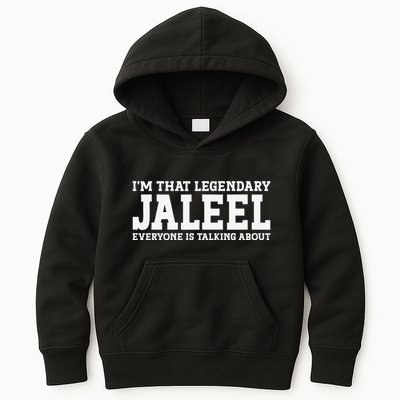 Jaleel Personal Name First Name Funny Jaleel Kids Hoodie
