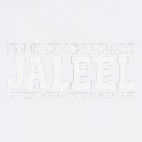 Jaleel Personal Name First Name Funny Jaleel Garment-Dyed Sweatshirt