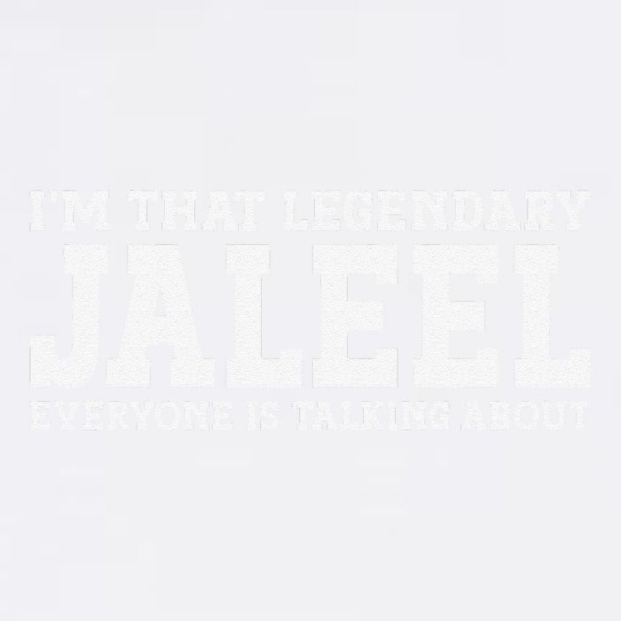 Jaleel Personal Name First Name Funny Jaleel Garment-Dyed Sweatshirt