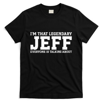 Jeff Personal Name First Name Funny Jeff T-Shirt