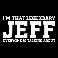 Jeff Personal Name First Name Funny Jeff Mousepad