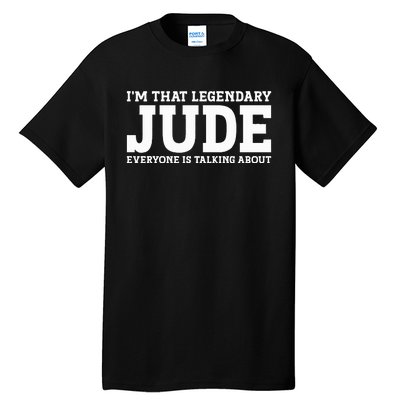 Jude Personal Name Funny Jude Tall T-Shirt