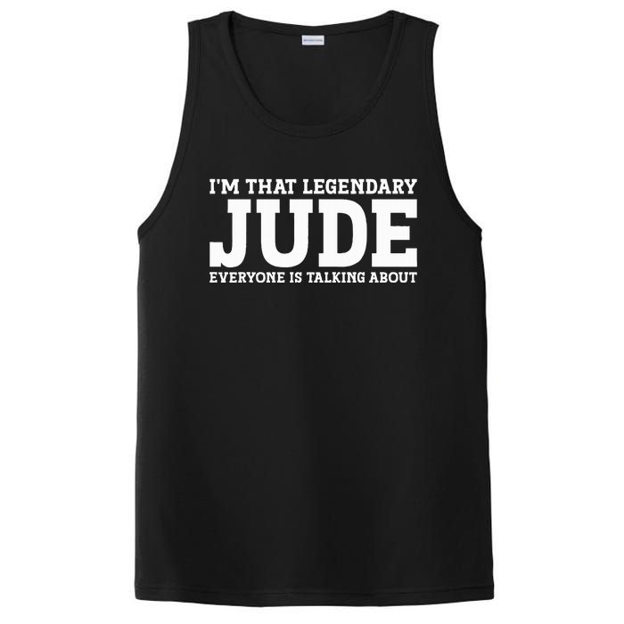 Jude Personal Name Funny Jude PosiCharge Competitor Tank