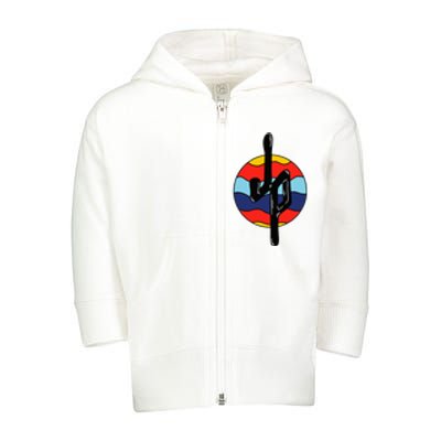 Jeremy Parsons Original Logo Upgrade Toddler Zip Fleece Hoodie