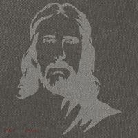 Jesus Portrait Outline Cotton Canvas Backpack