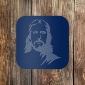 Jesus Portrait Outline Coaster