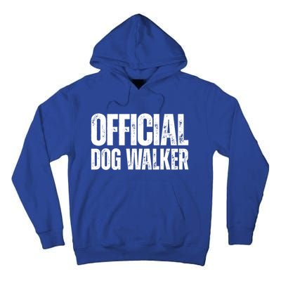 Joke Pet Owner Humor Dog Walker Dog Lovers Cool Gift Tall Hoodie