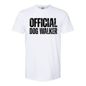 Joke Pet Owner Humor Dog Walker Dog Lovers Cool Gift Softstyle CVC T-Shirt