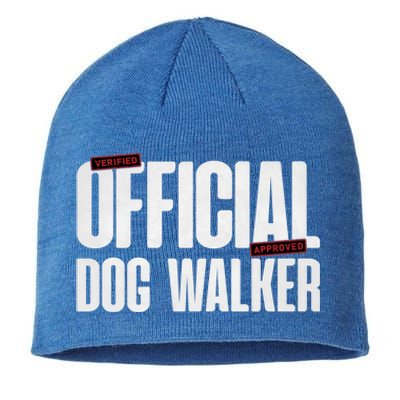 Joke Pet Owner Humor Dog Walker Training Dog Lovers Gift Sustainable Beanie