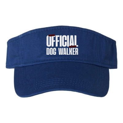 Joke Pet Owner Humor Dog Walker Training Dog Lovers Gift Valucap Bio-Washed Visor