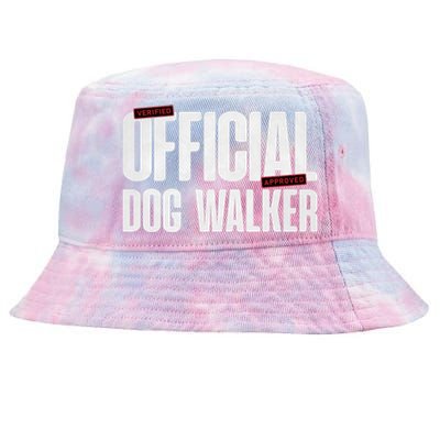 Joke Pet Owner Humor Dog Walker Training Dog Lovers Gift Tie-Dyed Bucket Hat