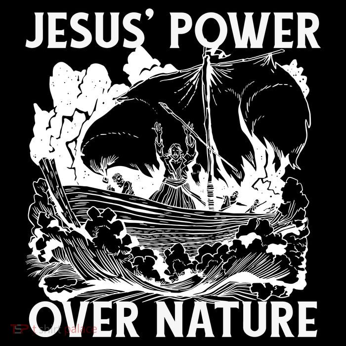 Jesus's Power Over Nature Tall T-Shirt