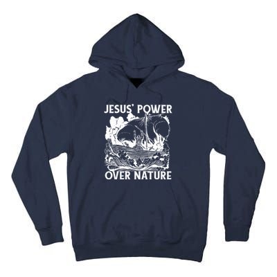 Jesus's Power Over Nature Tall Hoodie