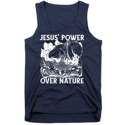 Jesus's Power Over Nature Tank Top