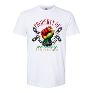 Juneteenth Property Of Nobody Softstyle CVC T-Shirt