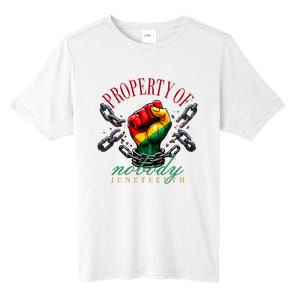 Juneteenth Property Of Nobody Tall Fusion ChromaSoft Performance T-Shirt