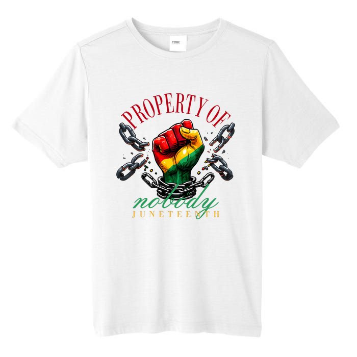 Juneteenth Property Of Nobody Tall Fusion ChromaSoft Performance T-Shirt