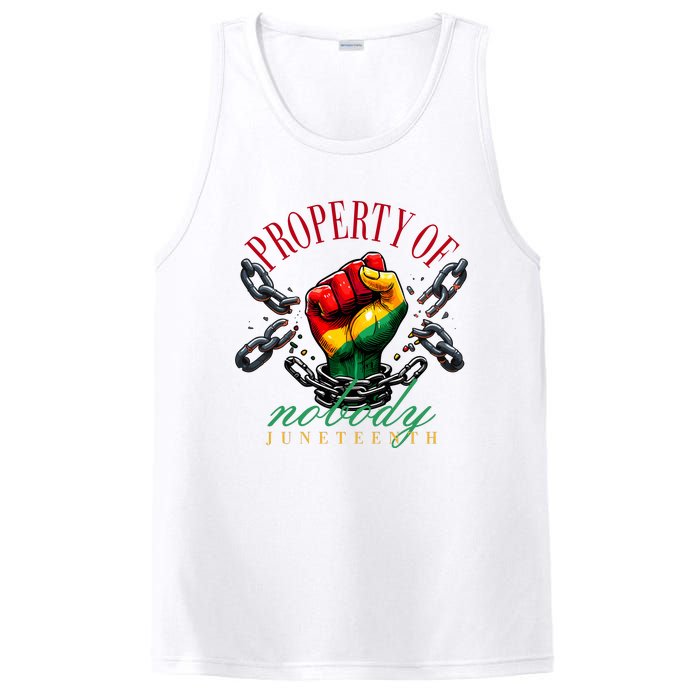 Juneteenth Property Of Nobody PosiCharge Competitor Tank