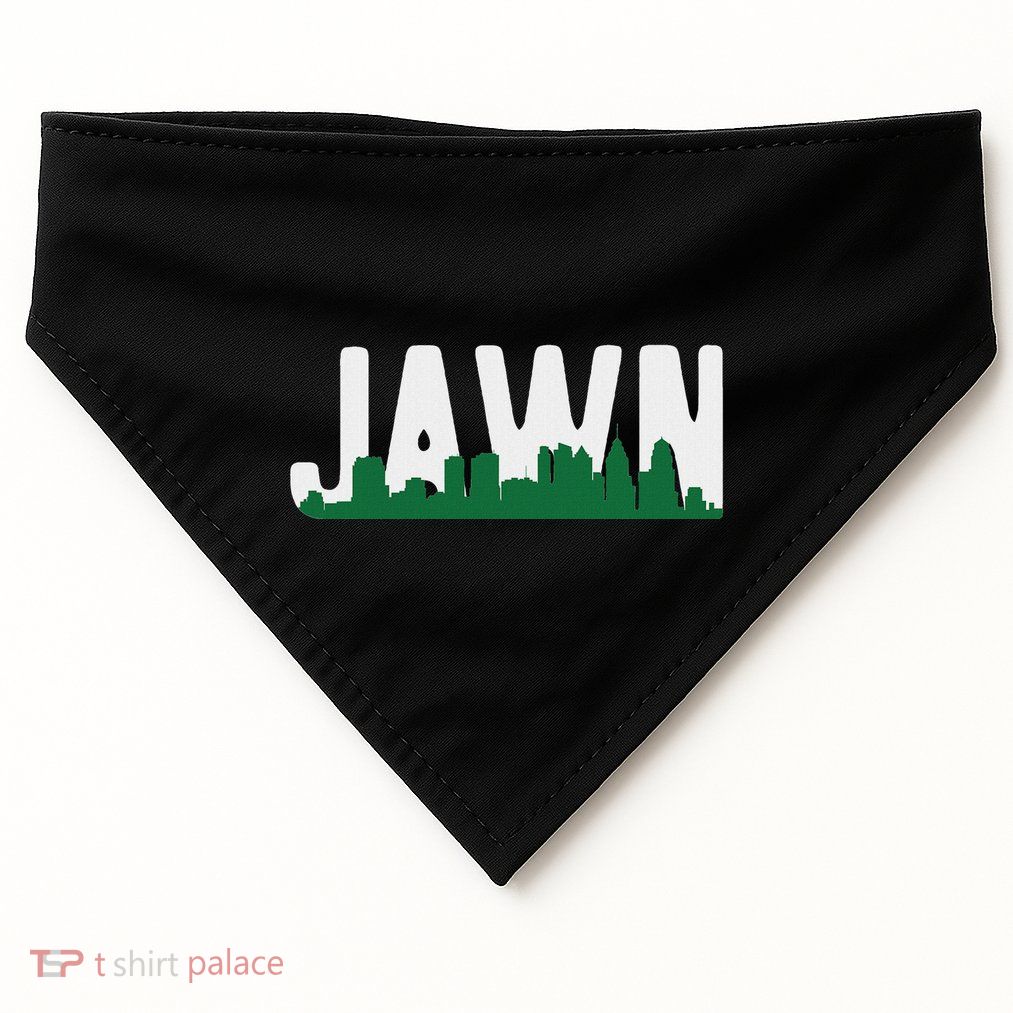 Jawn Philadelphia Pride Slang City Skyline Local Love USA-Made Doggie Bandana