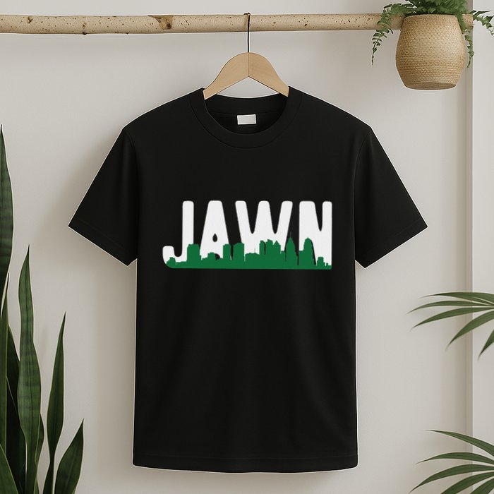 Jawn Philadelphia Pride Slang City Skyline Local Love T-Shirt