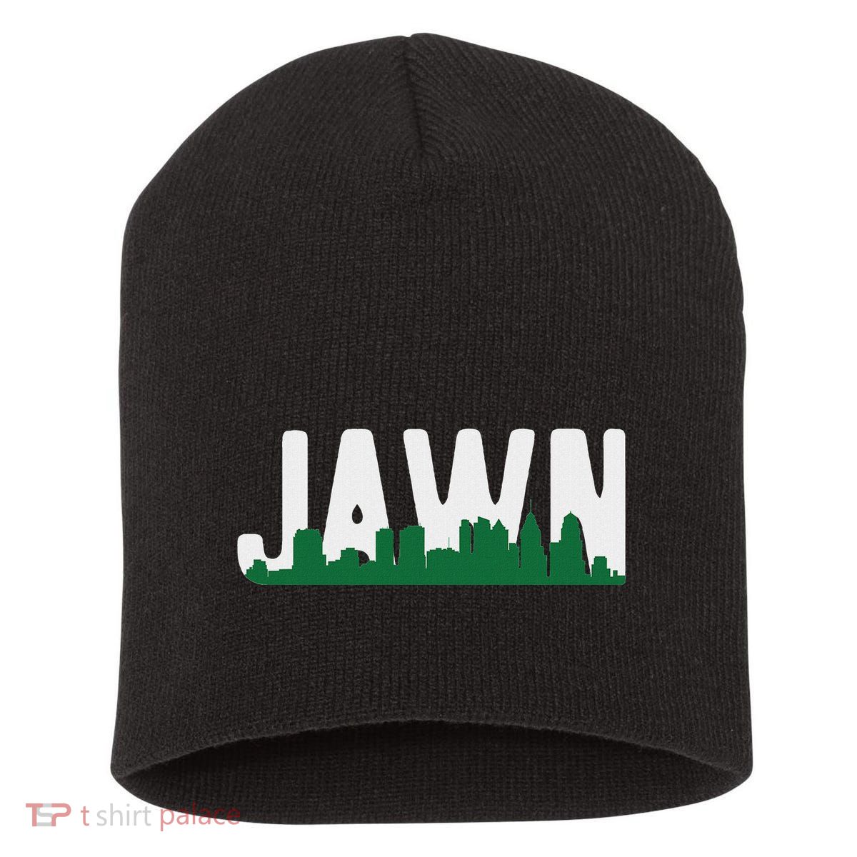 Jawn Philadelphia Pride Slang City Skyline Local Love Short Acrylic Beanie