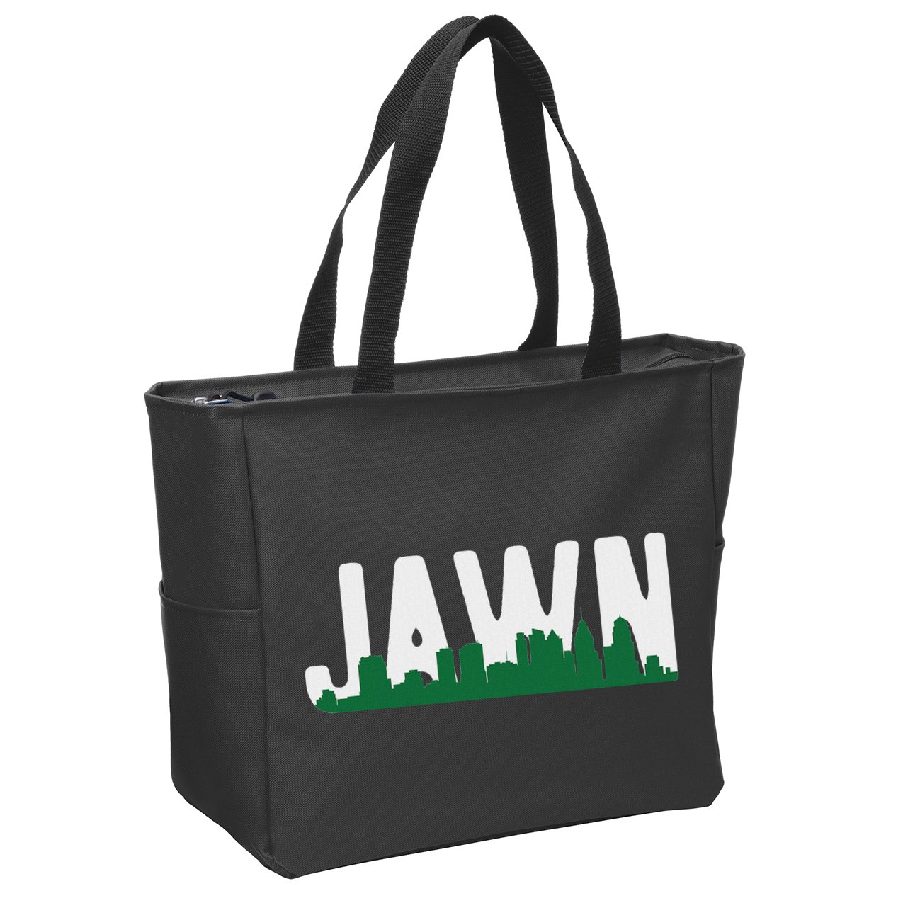 Jawn Philadelphia Pride Slang City Skyline Local Love Zip Tote Bag