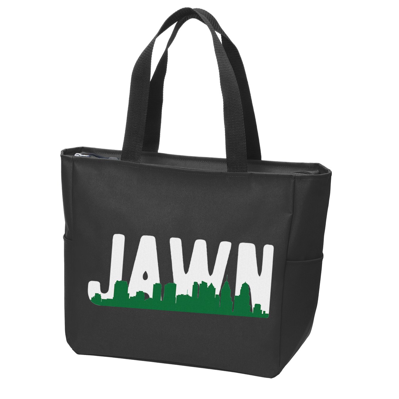 Jawn Philadelphia Pride Slang City Skyline Local Love Zip Tote Bag