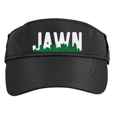 Jawn Philadelphia Pride Slang City Skyline Local Love Adult Drive Performance Visor