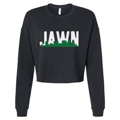 Jawn Philadelphia Pride Slang City Skyline Local Love Cropped Pullover Crew
