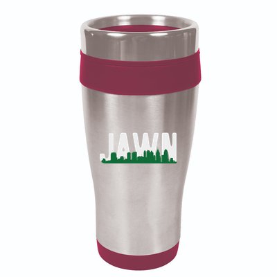 Jawn Philadelphia Pride Slang City Skyline Local Love 16oz Travel Tumbler