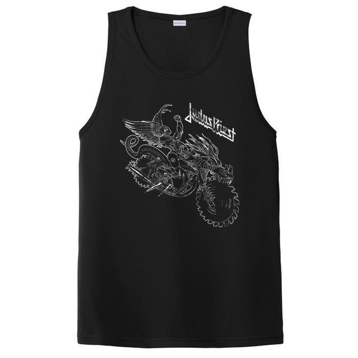 Judas Priest – Pain Killer Wireframe PosiCharge Competitor Tank