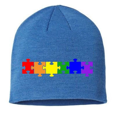 Jigsaw Puzzle Pieces Gift Sustainable Beanie