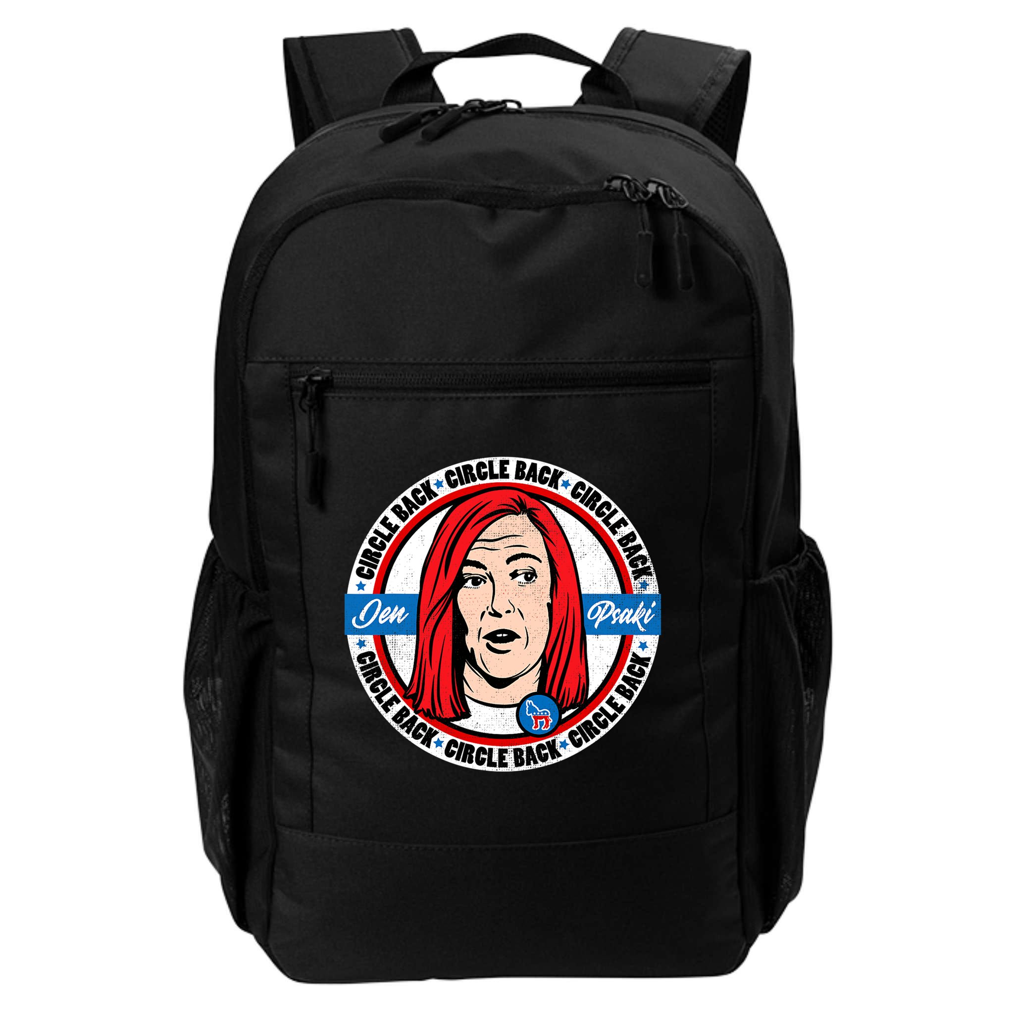 Jen Psaki Press Secretary Funny Backpack